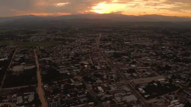 Sunset on Fire in Per&uacute;