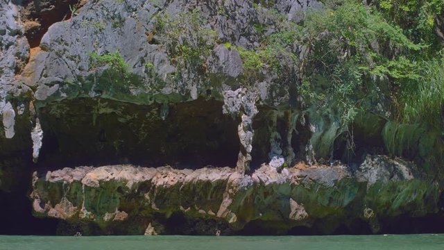 Scenic footage from Panak Island in the Bay of Bengal, Thailand.