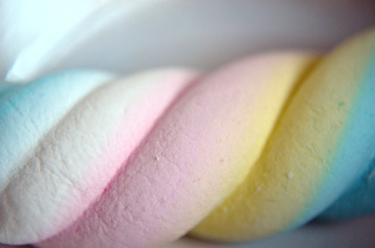 Delicioso malvavisco multicolor