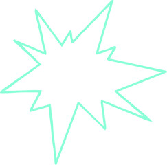 Colorful Rough sketch of the exploding frame