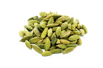 カルダモン　白背景
