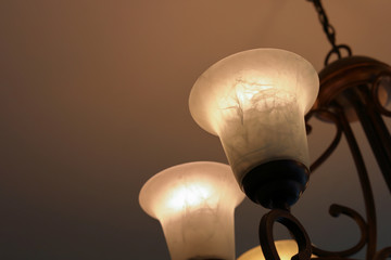 light lamp ceiling of interior design