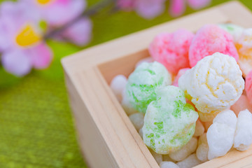 ひなあられ　ひな祭り　3月3日