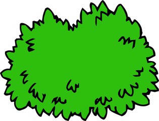 Sketch of grassy