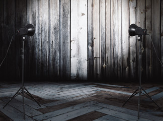 studio in old room