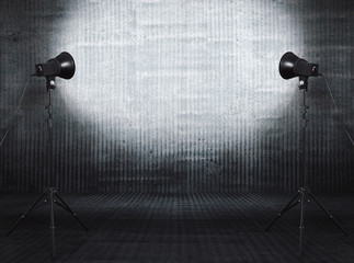 studio in old room