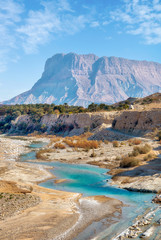 Hormod Protected Area UNESCO World Heritage Site in Southern Iran, taken in January 2019 taken in...