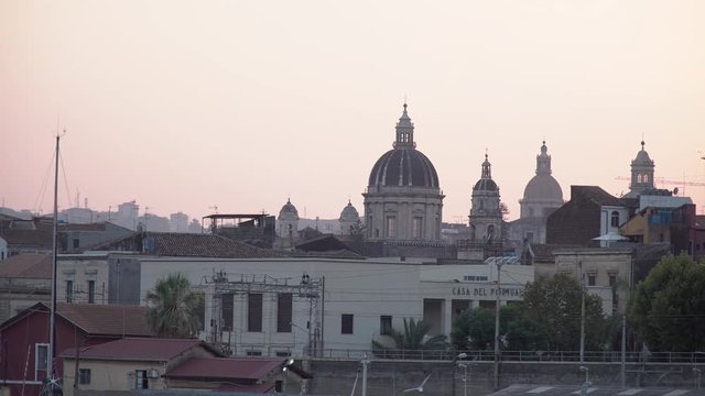 View of the Roman Catholic Archdiocese of Catania, Italy
