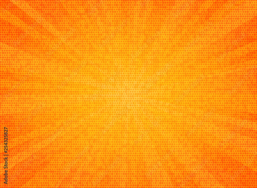 Poster abstract sun burst orange color circle pattern texture design background. you can use for sales post