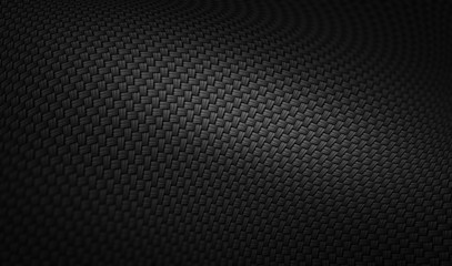 Realistic illustration of a carbon texture