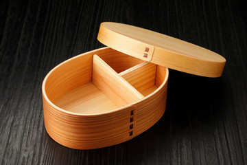 曲げわっぱ　Japanese traditional lunch box . Magewappa.