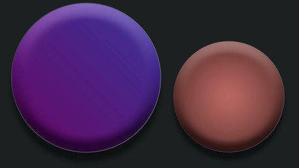 Abstract 3d sphere background. Art illustration