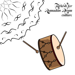 Turkish for Ramadan Drum culture