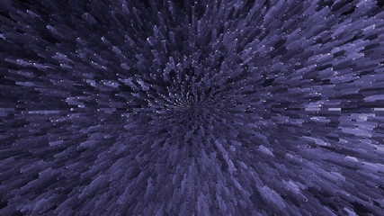Abstract blue star splash background. Space fractal backdrop