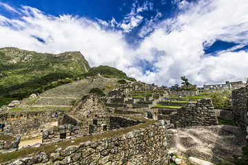 Stone walls and mazes of Machu Picchu