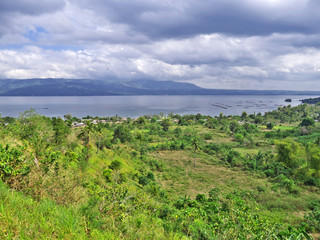 Fototapeta na wymiar Taal volcano, Manila, Philippines