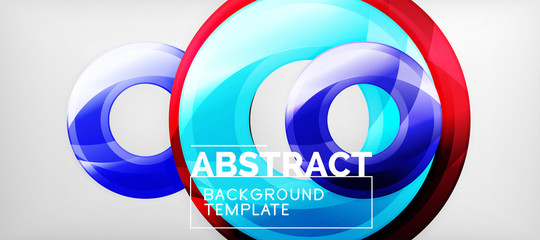 Modern geometrical abstract background, vector design