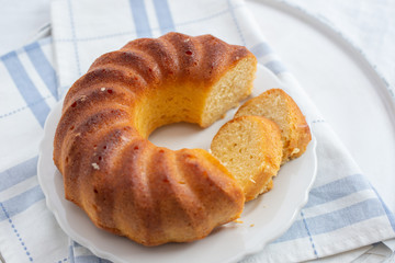 lemon sponge cake