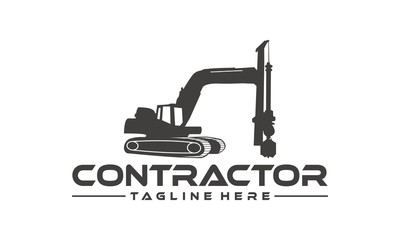 Heavy equipment vehicles logo