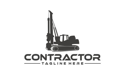 Heavy equipment vehicles logo