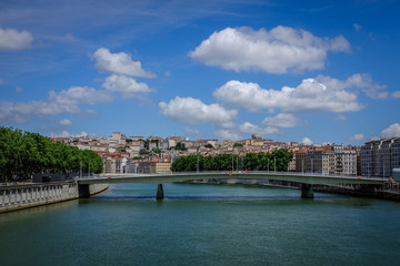 Obraz premium Vue sur la Croix-Rousse 