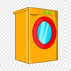 Washer icon in cartoon style isolated on background for any web design 