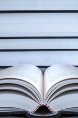 open and close books