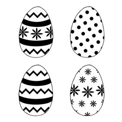 Happy Easter. Hand drawn lettering