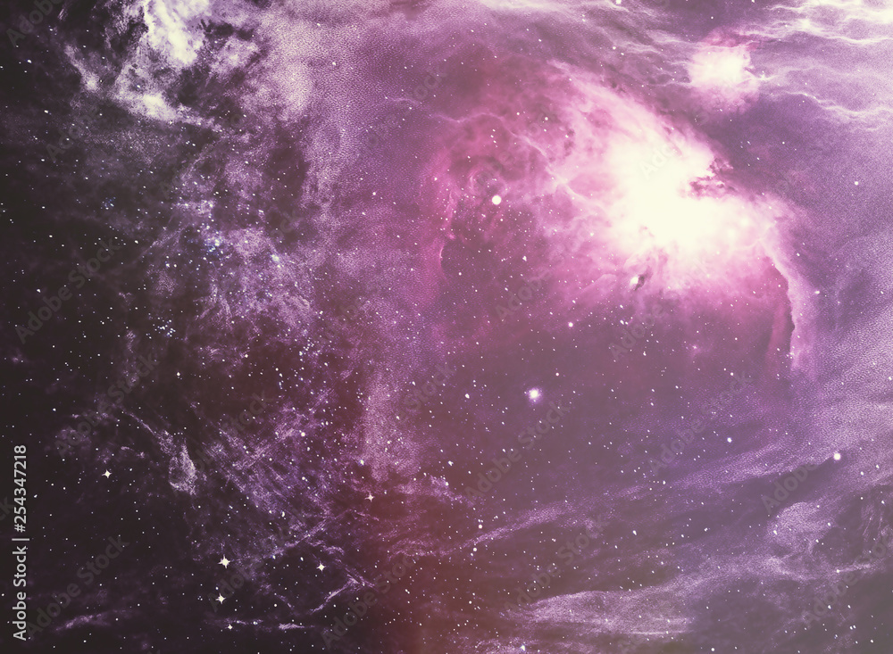 Canvas Prints abstract space nebula for powerful concept
