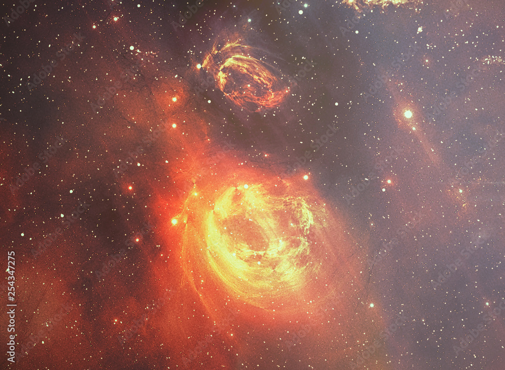 Canvas Prints abstract space nebula for powerful concept
