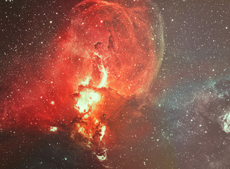 Abstract space nebula for powerful concept