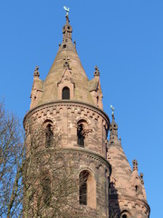 Türme Dom / Hochformat in Worms am Rhein