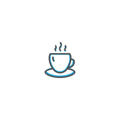 Cup icon design. Gastronomy icon vector illustration