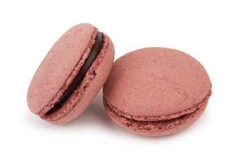 french colorful macarons