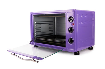 Kitchen purple oven