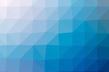 Illustration of abstract Blue And Purple horizontal low poly background. Beautiful polygon design...