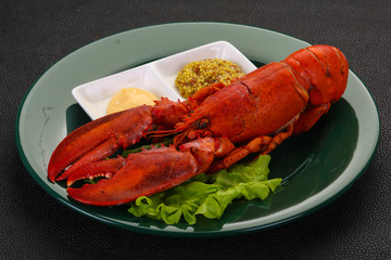 Luxury Lobster with sauce
