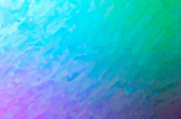 Abstract illustration of blue and purple Impressionist Impasto background
