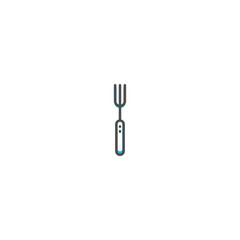 Fork icon design. Gastronomy icon vector illustration