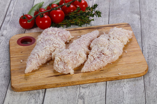 Raw Chicken Cutlet