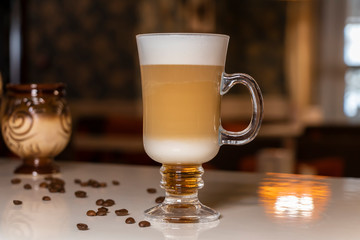 cup of coffee latte