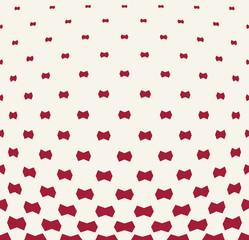 halftone geometric border pattern vector