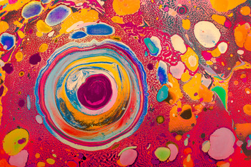 Abstract marbling art patterns as colorful background