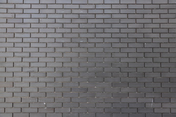 black brick wall for texture and background.