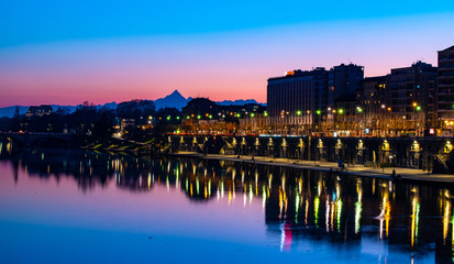 Fototapeta premium Sunset Torino