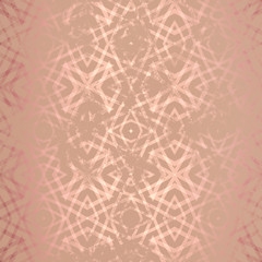 Seamless abstract pattern. Texture in brown and golden colors.