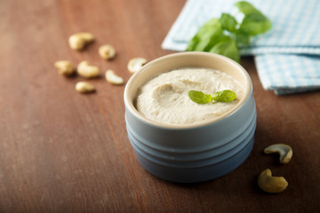 Cashew sauce, or vegan mayo