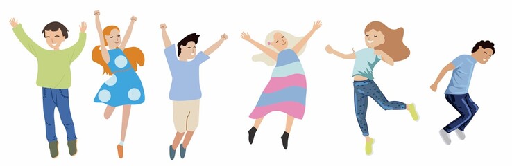 group of young people