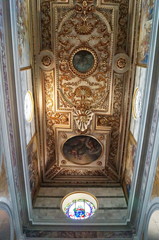 Fototapeta na wymiar Interior of San Miniato cathedral, Tuscany, Italy