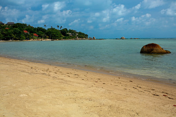 Obraz premium beautiful tropical beach Lamai, Koh Samui, Thailand